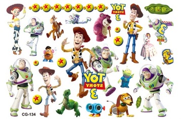 Tatuaż zmywalny dla dzieci TOY STORY CG134