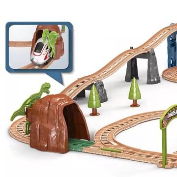 Электропоезд ОГРОМНЫЙ ПУТЕВЫЙ МОСТ ТУННЕЛЬ 97 шт.