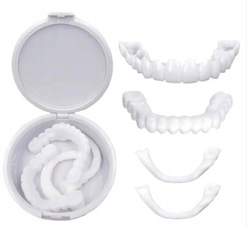 Zdejmowane licówki do zębów Snap On Smile. Licówki