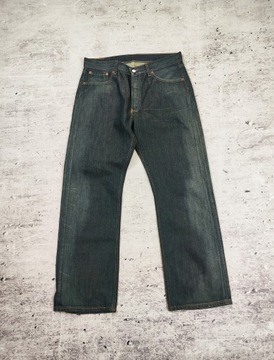 SPODNIE LEVIS STRAUSS 501 DŻINSY JEANSOWE DENIM r. 34/30