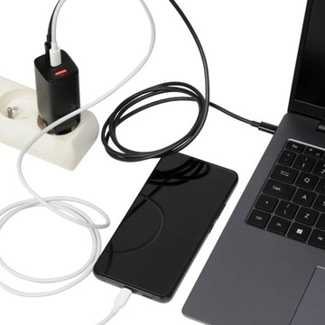 Ładowarka sieciowa GaN iBOX C-65 PD65W, USB-C