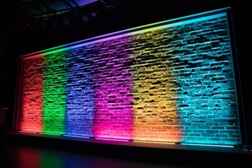 LISTWA COLORSTAGE LED BAR 240X10MM RGB 100CM 8 SEC REMOTE
