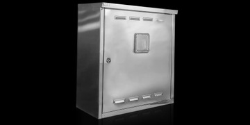 Газовый шкаф-короб 60х60х25см, НЕРЖАВЕЮЩАЯ ЗАДНЯЯ ЗАДНЯЯ ЧАСТЬ