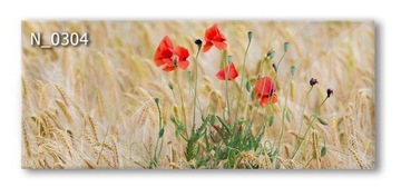 Panel szklany hartowany 120X50 MAKI ZBOŻE do kuchni