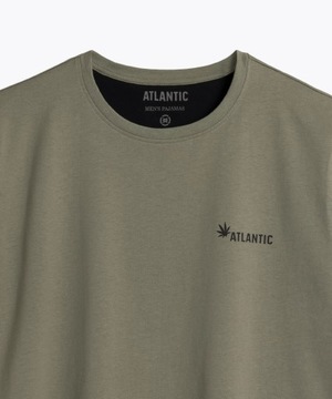 PIŻAMA MĘSKA ATLANTIC NMP368 KRÓTKI RĘKAW SPODENKI SZORTY *L*