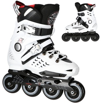ROLKI MŁODZIEŻOWE SZYBKIE SLALOMOWE ABEC-9 NILS 35