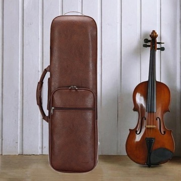 Футляр для скрипки Водонепроницаемый Легкий Струнный инструмент Противоударный Полиуретан Коричневый