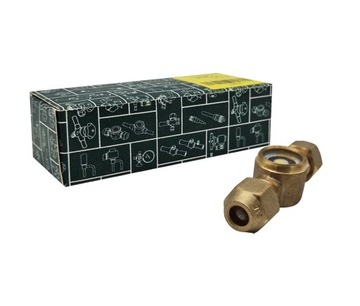 Wziernik czynnika chłodniczego 3/8” - 3/8”