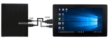 7-дюймовый ЖК-дисплей (H) IPS с разъемом HDMI, разрешение 1024×600, для Raspberry Pi