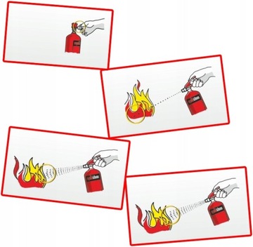 Домашний кухонный огнетушитель 1 кг ABF Liquid Fire Protector Белый