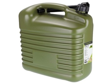 Kanister plastikowy na paliwo 20L khaki