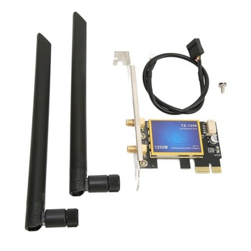 Адаптер карты Wi-Fi PCIEx1 Bluetooth 4.0 со скоростью 1200 Мбит/с