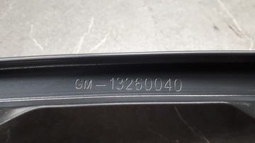 13260040 KRYT LIŠTA SLOUPU DVEŘE PRAVÝ PŘEDNÍ OPEL ASTRA J IV