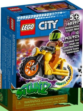 LEGO CITY - Снос на каскадерском мотоцикле