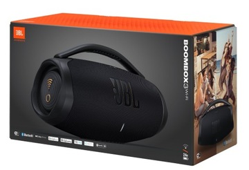 Портативная колонка JBL Boombox 3 Wi-Fi, черная