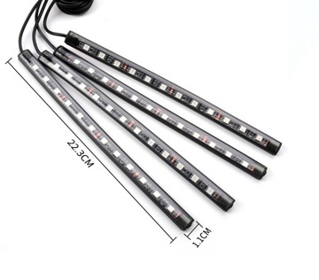 Светодиодная лента RGB NEON для салона автомобиля CARS