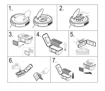 БЕСШУМНЫЙ РОБОТ-ПЫЛЕСОС 3 ПРОГРАММА HEPA