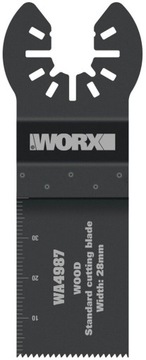 Brzeszczot multitool 28mm do drewna WORX WA4987