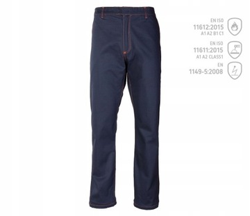 БРЮКИ ДЛЯ ОГНЕСТОЙКОЙ СВАРКИ СЕРТИФИКАТ PROFFLAM BHP