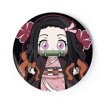 Przypinka anime Demon Slayer Nezuko 58 mm