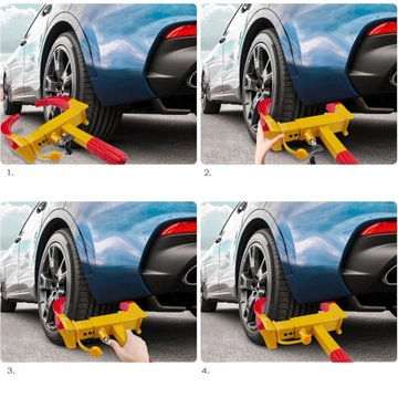 ПРОТИВОУГОННЫЙ ЗАЖИМ КОЛЕСА РЕГУЛИРУЕМАЯ ЗАЩИТА ПРИЦЕПА АВТОМОБИЛЯ