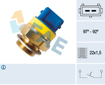 FAE SPÍNAČ VENTILÁTOR CHLADIČŮ CITROEN