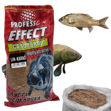 Zanęta Wędkarska PROFESS Effect - LIN KARAŚ 650 g
