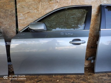 ДВЕРЬ ПРАВАЯ ЛЕВАЯ ПЕРЕДНЯЯ ЗАДНЯЯ BMW E60 SILBER GRAU MET