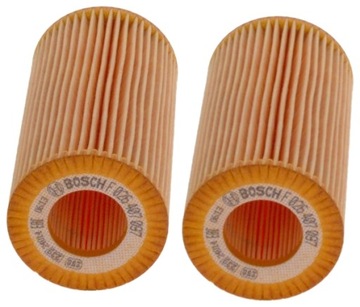 2× BOSCH F 026 407 097 FILTR OLEJE