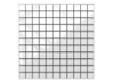 MOZAIKA SZKLANA WHITE BIAŁA 30X30 cm 8mm G.1