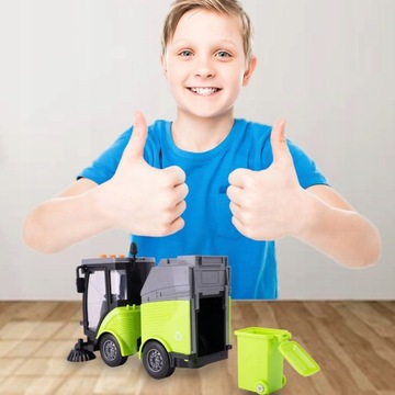 МУСОРОМЕТАЛЬНАЯ МАШИНА ECO LED + Звук