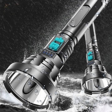Водонепроницаемый перезаряжаемый светодиодный тактический фонарик
