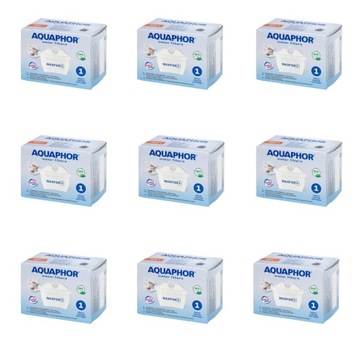 Aquaphor dafi brita filtr do dzbanka zestaw 9 szt.