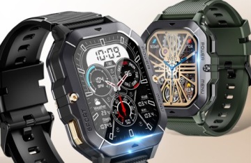 CUBOT C28 AI SMARTWATCH ARMOR СПОРТИВНЫЕ ЧАСЫ ЧСС ЧАТ GPT
