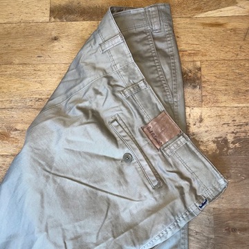 PAUL SMITH MĘSKIE MODNE SPODNIE CHINOS REGULAR FIT Rozm. XL