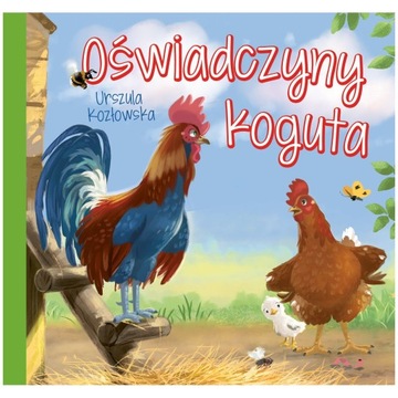 KSIĄŻECZKA OŚWIDCZYNY KOGUTA BAJKI WIERSZYKI