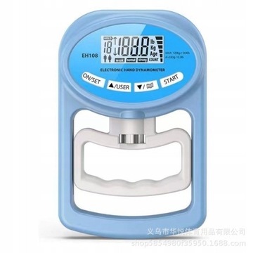 Тестер силы захвата, цифровой динамометр 180 кг.