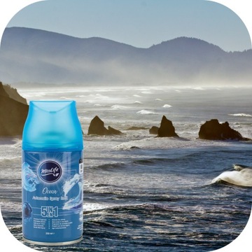 ОСВЕЖИТЕЛЬ ВОЗДУХА ДЛЯ ВАННОЙ ОКЕАН 250мл