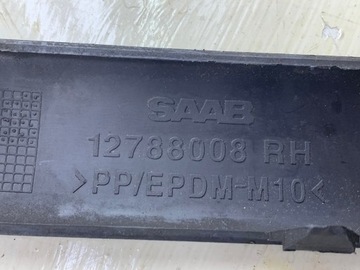 SAAB 9-3 93 LIŠTA NÁRAZNÍKU PRAVÝ ZADNÍ 12788008