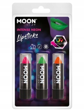 Lipstick Neon UV Pomadka do Ust SZMINKA neonowa 3s