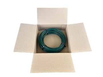 Проволока С ПОКРЫТИЕМ / садовая OC+ПВХ зеленая WINNICA fi 1,6/2,5мм 150Мб