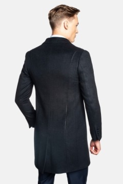 МУЖСКОЕ ПАЛЬТО TALWIN ТЕМНО-СИНЕЕ 52