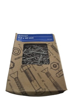 Gwoździe budowlane ocynkowane 2,0x40mm 0,75kg