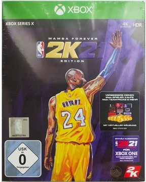 NBA 2K21 MAMBA FOREVER EDITION FOLIA XBOX SERIES X