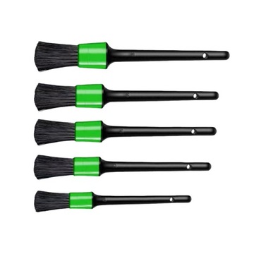 Набор из 5 щеток для чистки деталей автомобиля, 5 размеров, для консоли мотора колеса