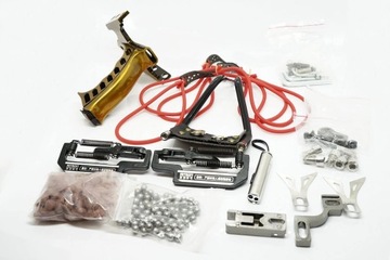 Профессиональная охотничья рогатка, блочный лук.