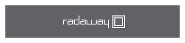 RADAWAY Twist DW 90 сатиновая душевая дверь