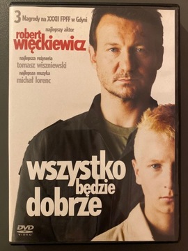 Film Wszystko będzie dobrze płyta DVD