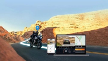 Мотоциклетная камера Vantrue Falcon F1 + карта памяти 512 ГБ