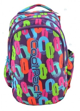 COOLPACK plecak JOY Mlulticolor 3 komory